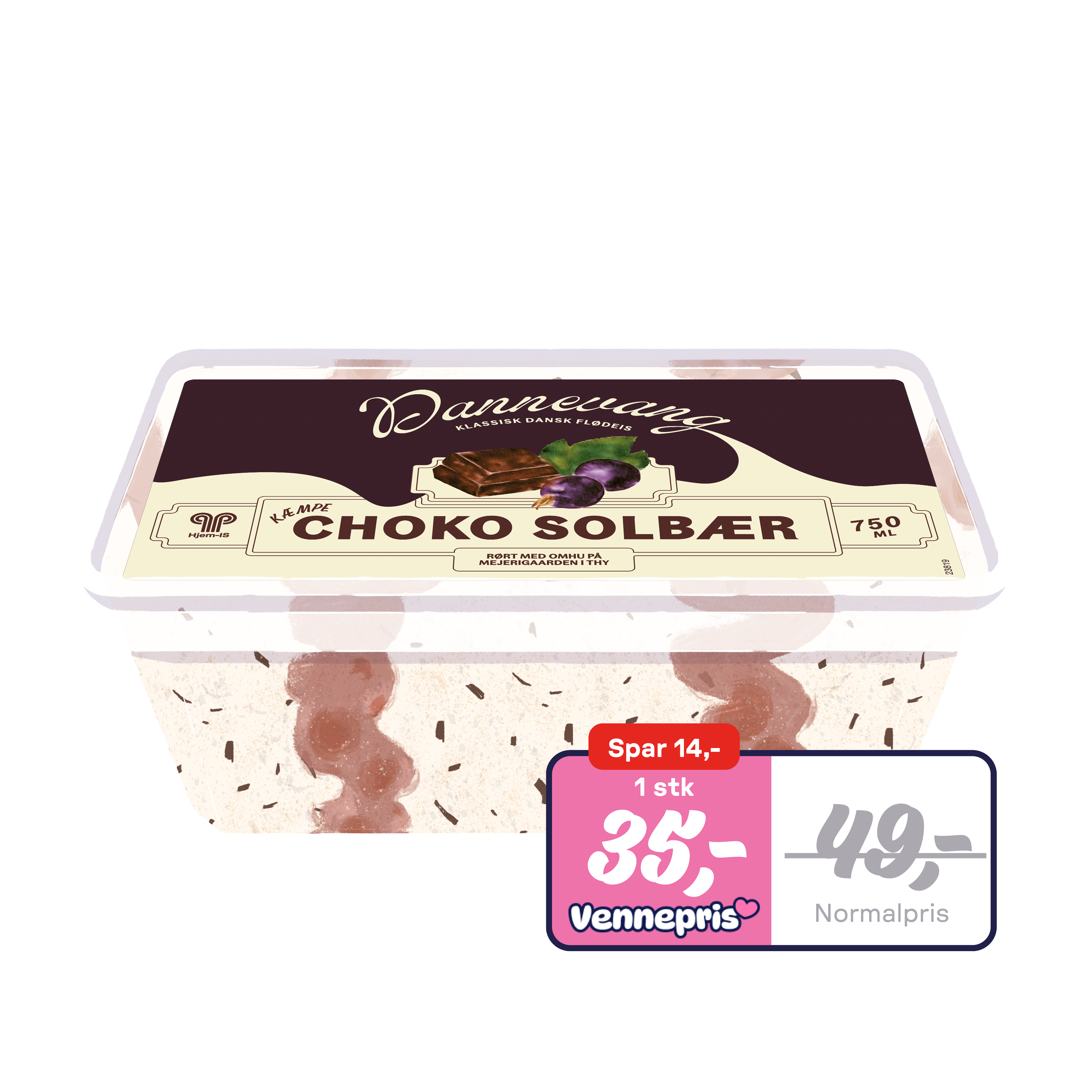 Dannevang Choko Solbær